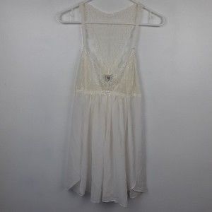 In Bloom White Bridal Lingerie Babydoll Chemise S Negligee Sleep Dres